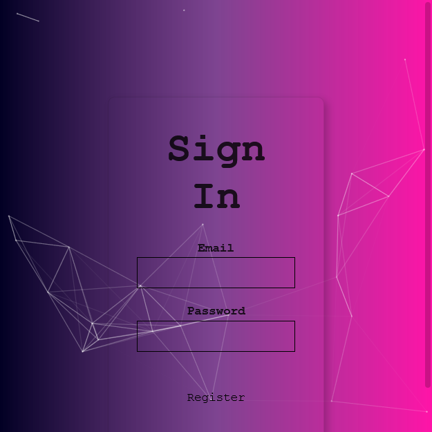 Sign-in page